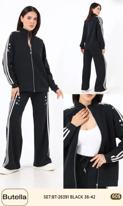 Костюмы и комплекты Butella (Black, модель BT26391) оптом