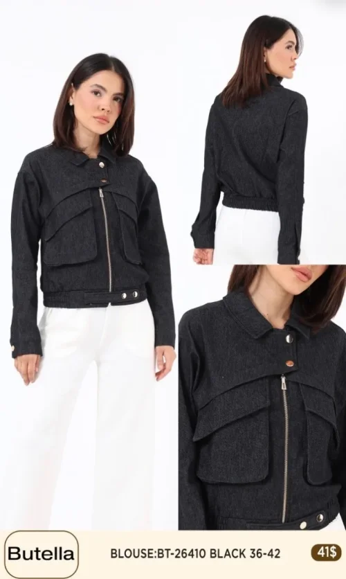 Блузка Butella (Black, модель 26410) оптом