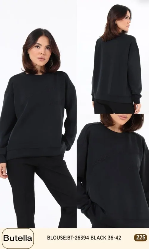 Блузка Butella (Black, модель 26394) оптом