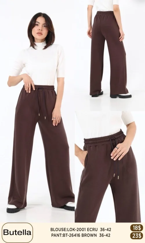 Брюки Butella (Brown, модель BT-26416) оптом