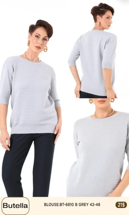 Блузка Butella (Gray, модель 6810) оптом
