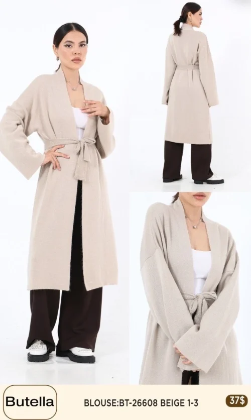 Блузка Butella (Beige, модель BT-26608) оптом