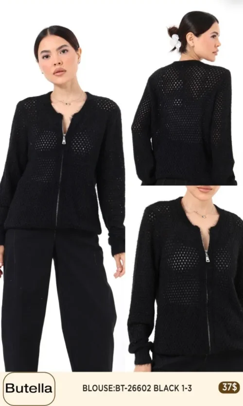 Блузка Butella (Black, модель BT26602) оптом