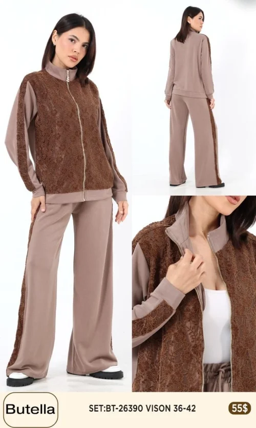 Костюмы и комплекты Butella (Beige, модель BT-26390) оптом