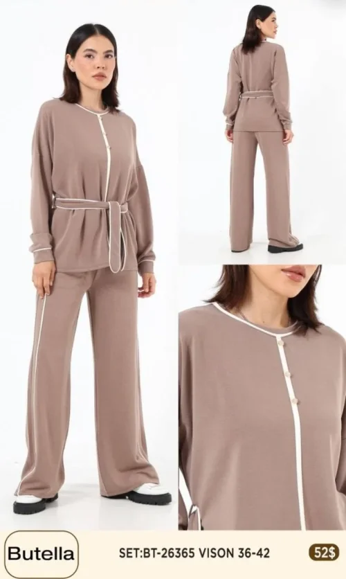Костюмы и комплекты Butella (Beige, модель 26365) оптом