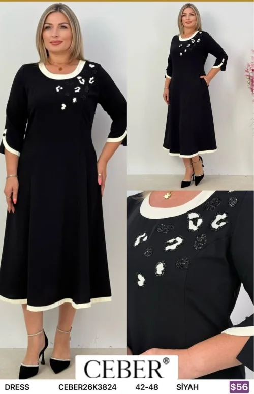 Платье Ceber (Black, модель CEBER26K3824) оптом