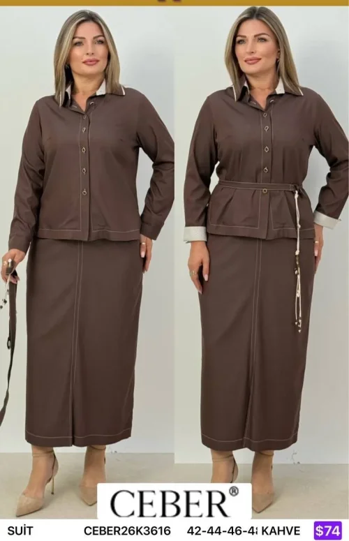 Костюмы и комплекты Ceber (Brown, модель CEBER26K3616) оптом