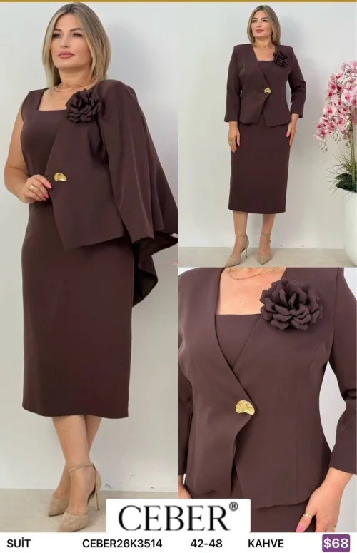 Костюмы и комплекты Ceber (Brown, модель CEBER26K3514) оптом