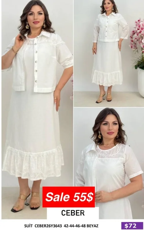Костюм Ceber (Белый, модель CEBER26Y3643) оптом