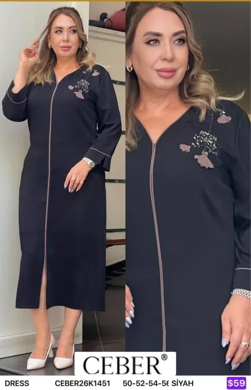 Платье Ceber (Black, модель CEBER26K1451) оптом