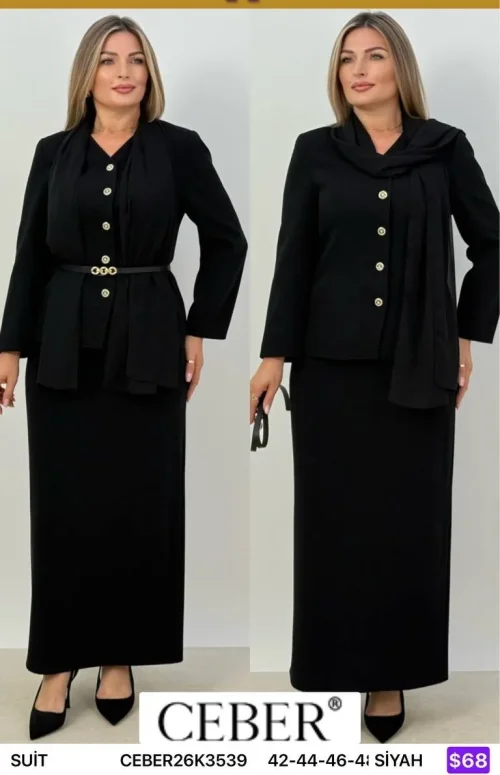 Костюмы и комплекты Ceber (Black, модель CEBER26K3539) оптом