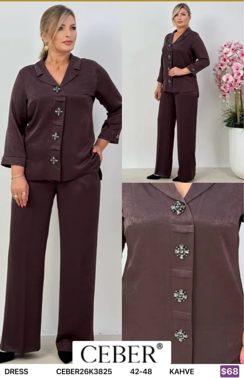 Платье Ceber (Brown, модель CEBER26K3825) оптом