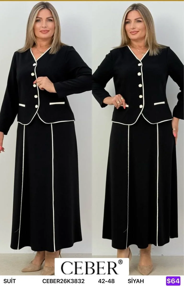 Костюмы и комплекты Ceber (Black, модель CEBER26K3832) оптом