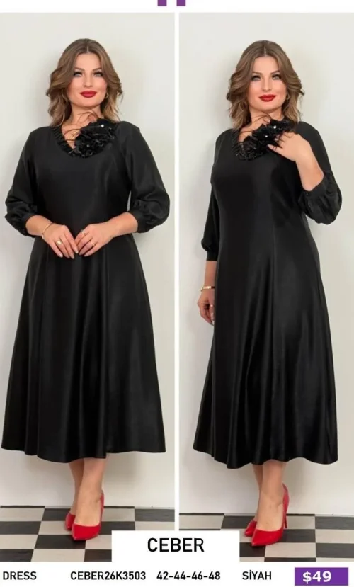 Платье Ceber (Black, модель CEBER26K3503) оптом