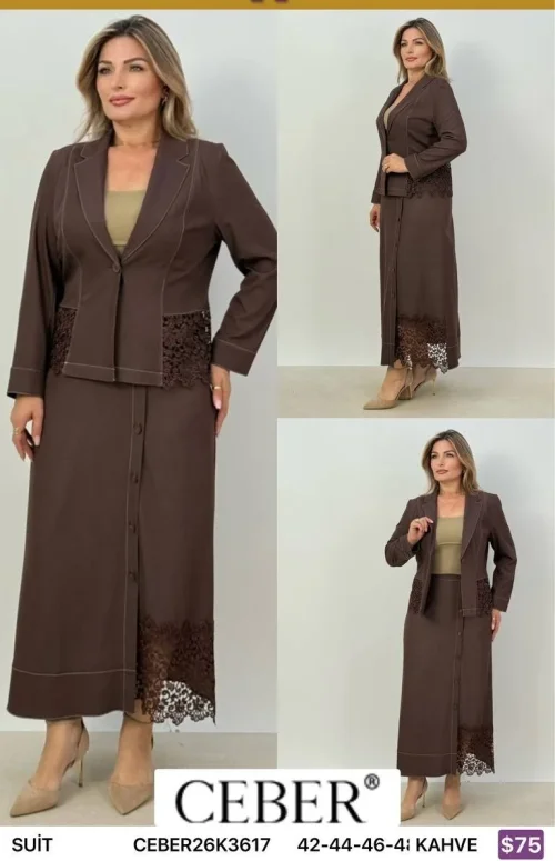 Костюмы и комплекты Ceber (Brown, модель CEBER26K3617) оптом
