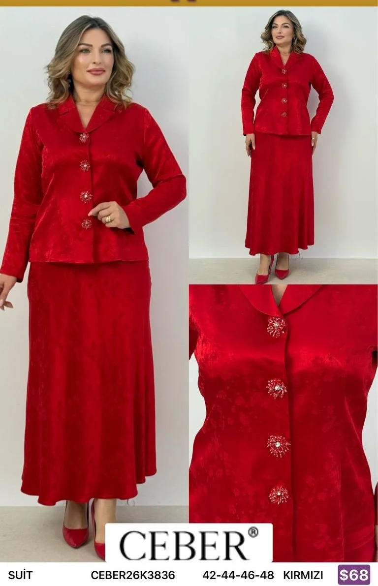 Костюмы и комплекты Ceber (Red, модель CEBER26K3836) оптом
