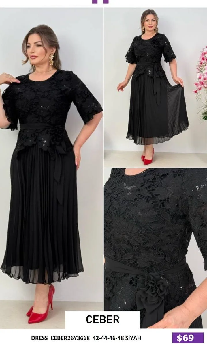 Платье Ceber (Black, модель CEBER26Y3668) оптом