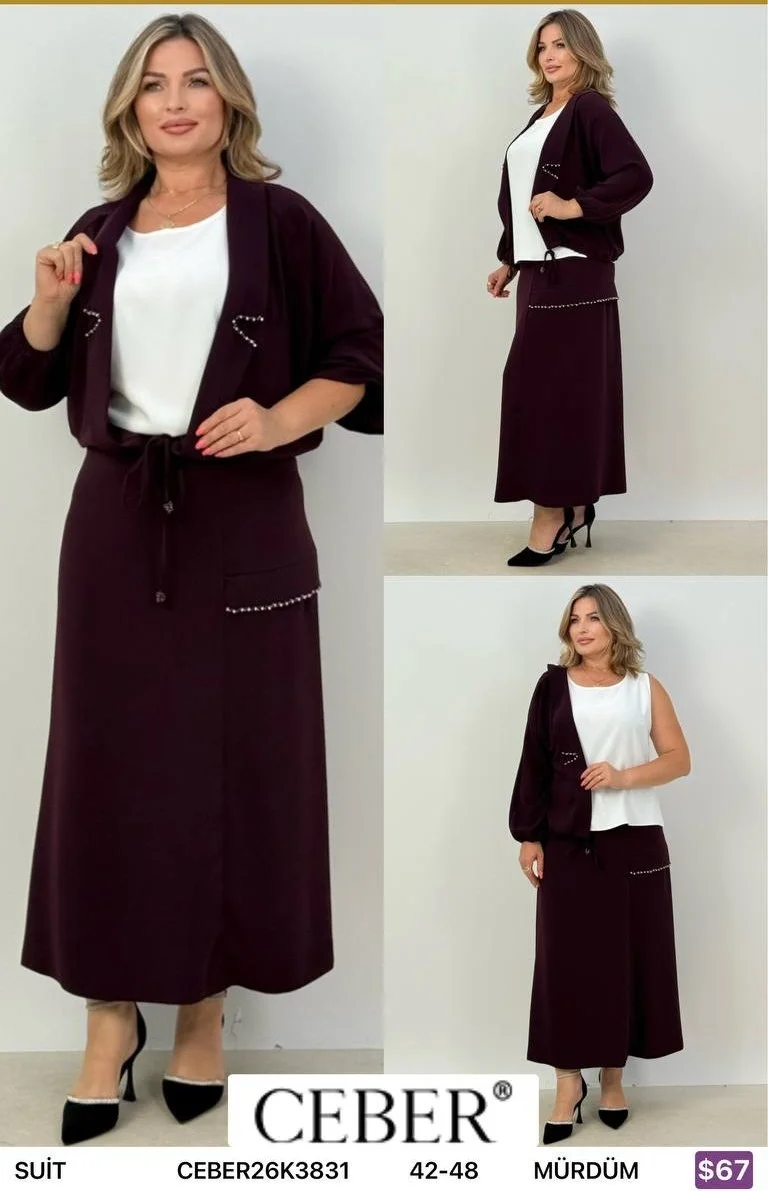 Костюмы и комплекты Ceber (Purple, модель CEBER26K3831) оптом