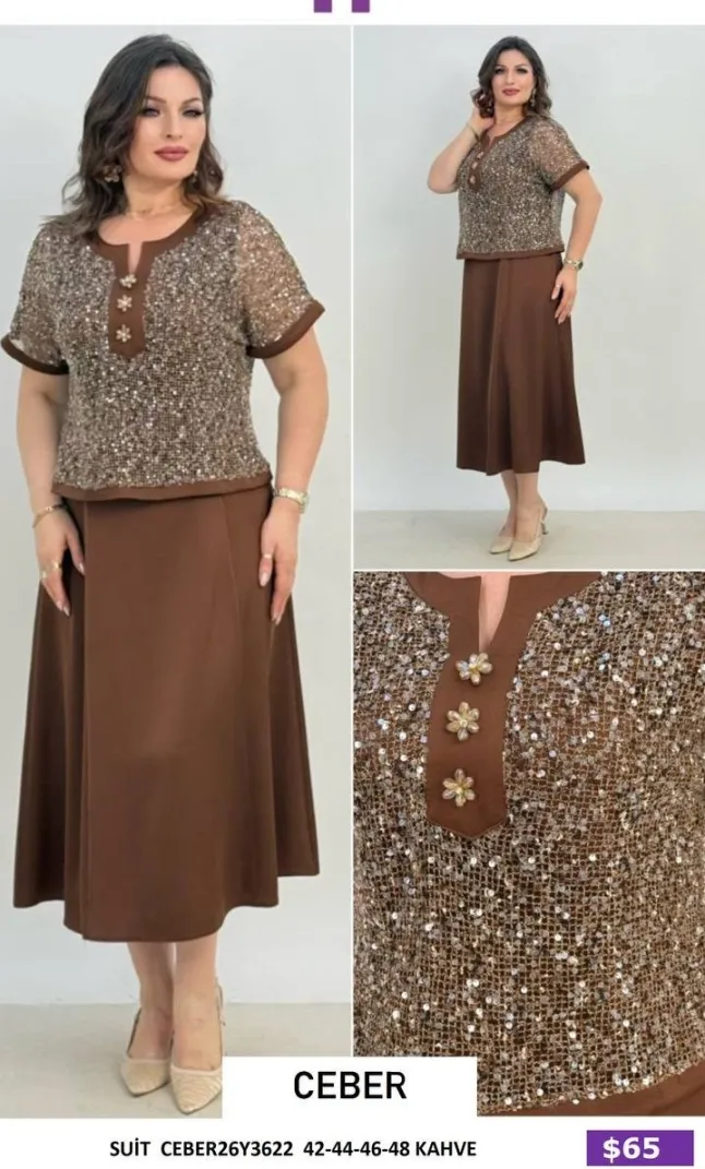 Костюмы и комплекты Ceber (Brown, модель CEBER26Y3622) оптом