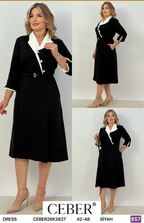 Платье Ceber (Black, модель CEBER26K3827) оптом