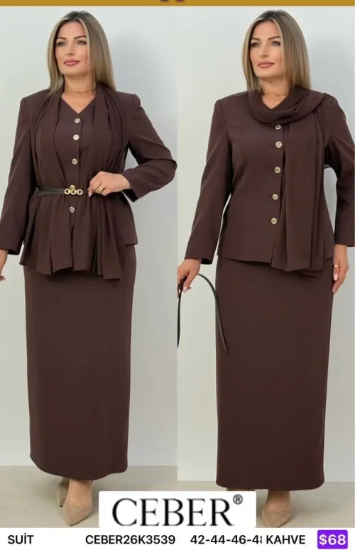 Костюмы и комплекты Ceber (Brown, модель CEBER26K3539) оптом