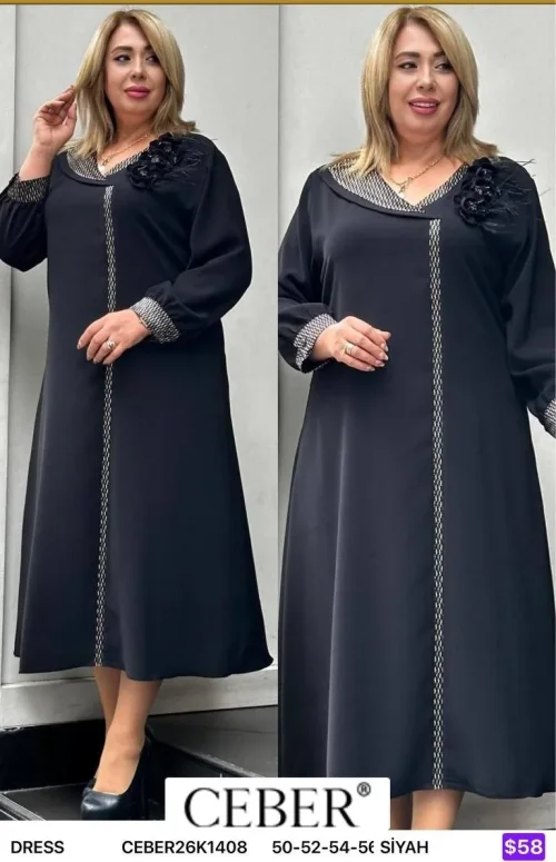 Платье Ceber (Black, модель CEBER26K1408) оптом