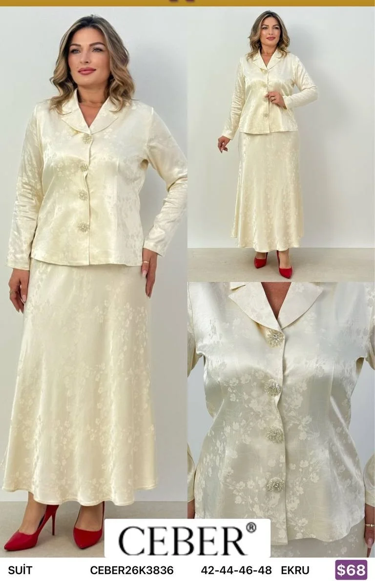 Костюмы и комплекты Ceber (Cream, модель CEBER26K3836) оптом
