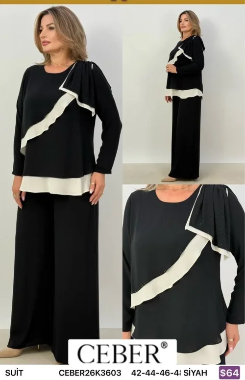 Костюмы и комплекты Ceber (Black, модель CEBER26K3603) оптом