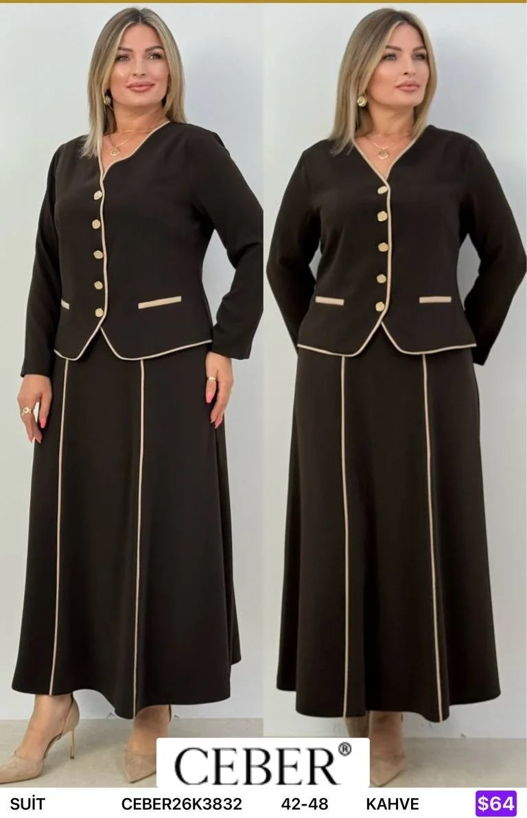 Костюмы и комплекты Ceber (Brown, модель CEBER26K3832) оптом