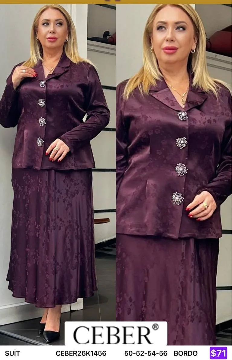 Костюмы и комплекты Ceber (Burgundy, модель CEBER26K1456) оптом