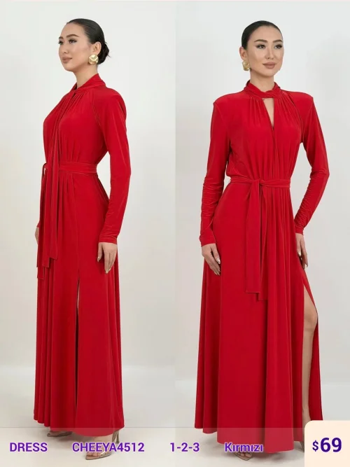 Платье CHEEYA (Red, модель CHEEYA4512) оптом
