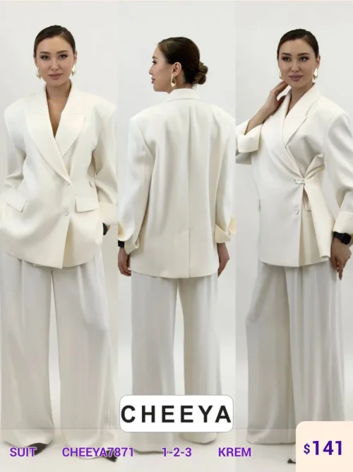 Костюмы и комплекты CHEEYA (Cream, модель CHEEYA7871) оптом