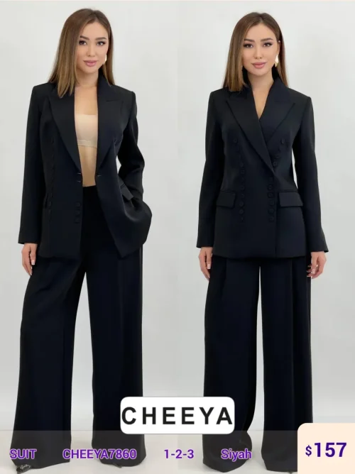 Костюмы и комплекты CHEEYA (Black, модель CHEEYA7860) оптом