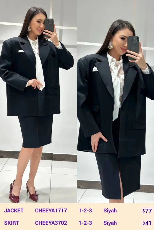 Юбка CHEEYA (Black, модель CHEEYA3702) оптом