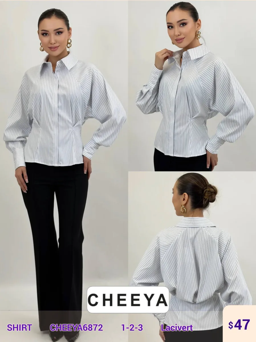 Рубашка CHEEYA (Navy, модель CHEEYA6872) оптом