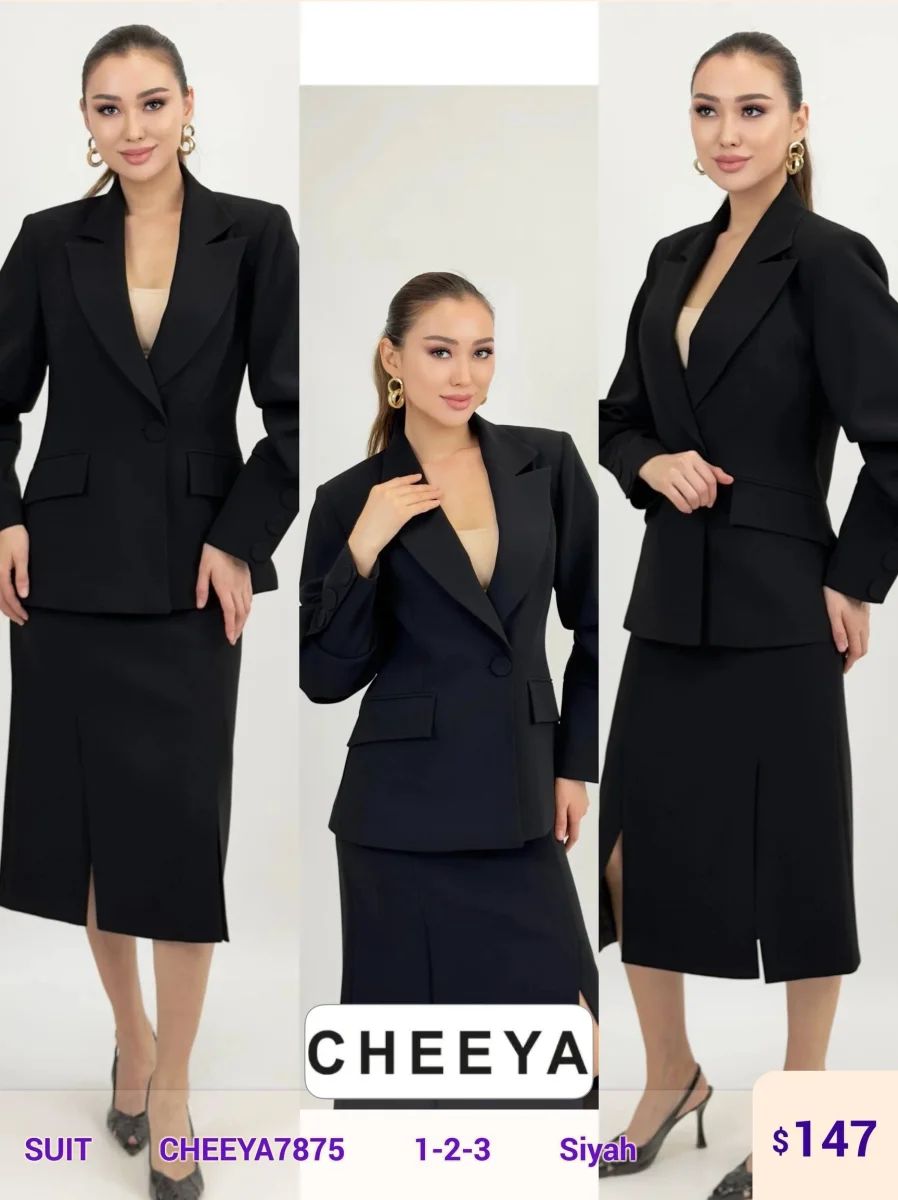 Костюмы и комплекты CHEEYA (Black, модель CHEEYA7875) оптом
