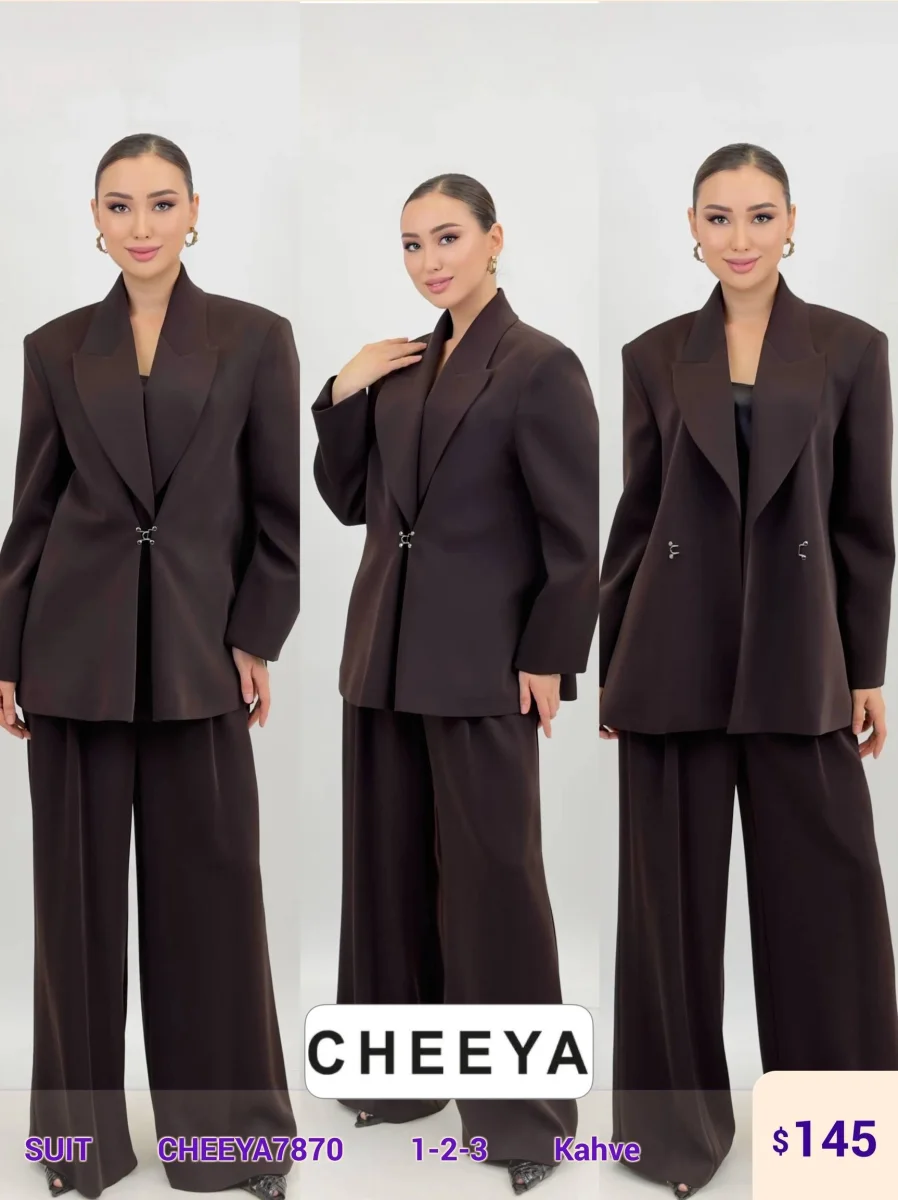 Костюмы и комплекты CHEEYA (Brown, модель CHEEYA7870) оптом