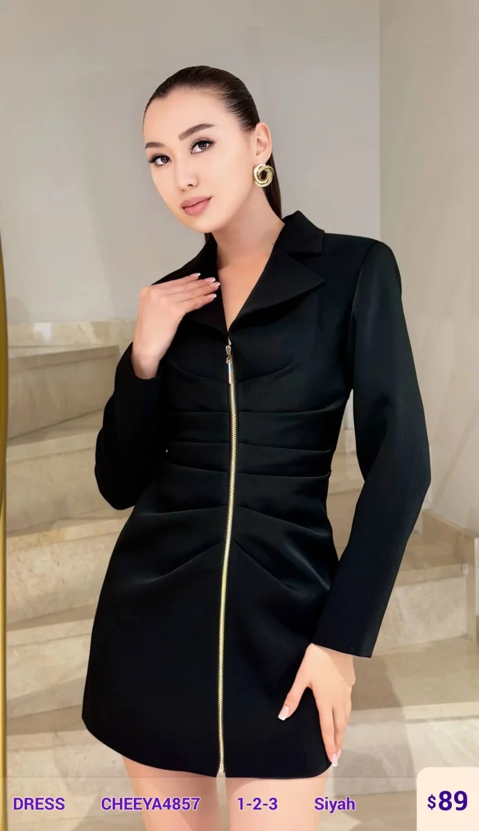 Платье CHEEYA (Black, модель CHEEYA4857) оптом