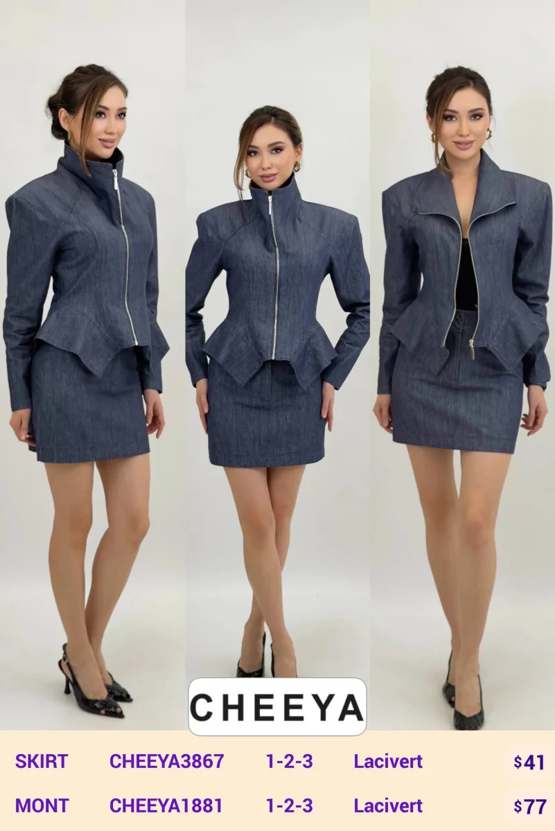 Юбка CHEEYA (Navy, модель CHEEYA3867) оптом