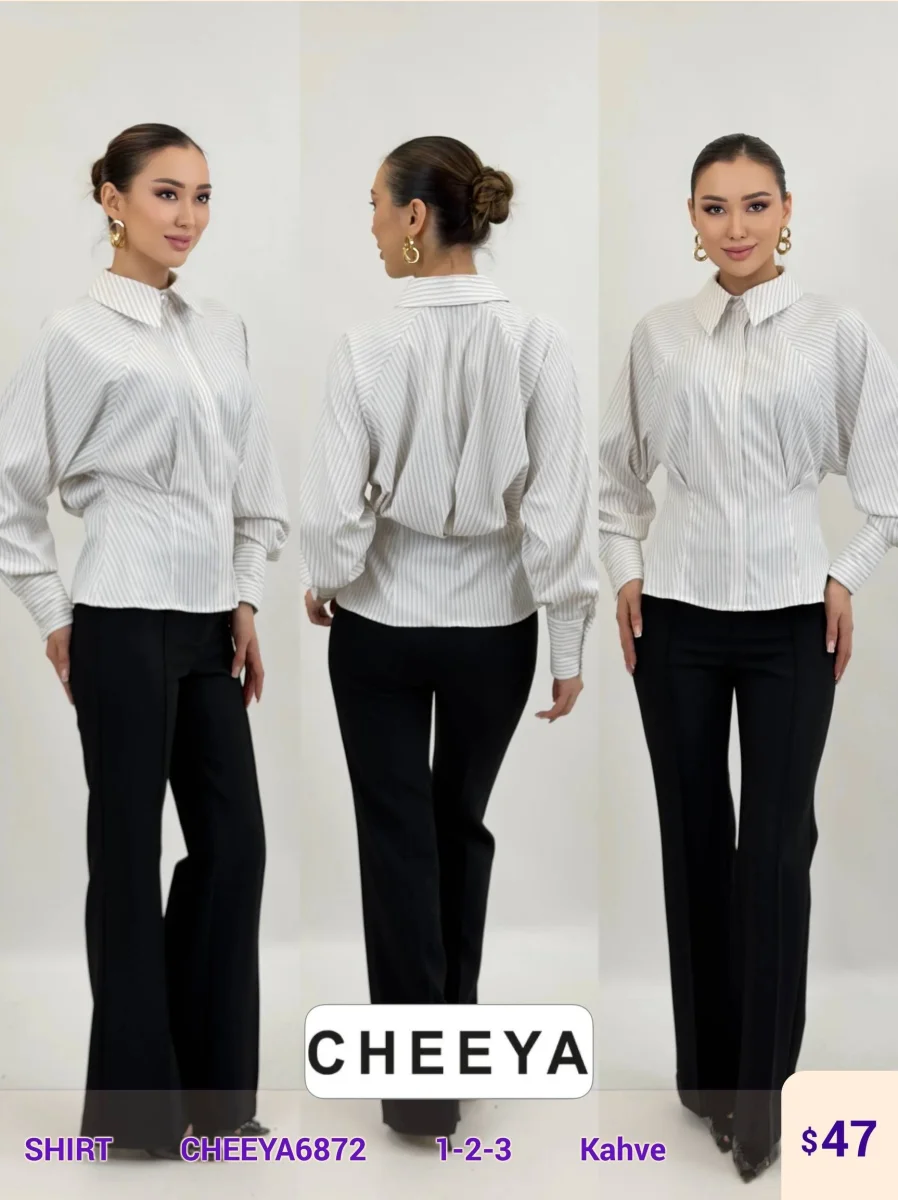 Рубашка CHEEYA (Brown, модель CHEEYA6872) оптом