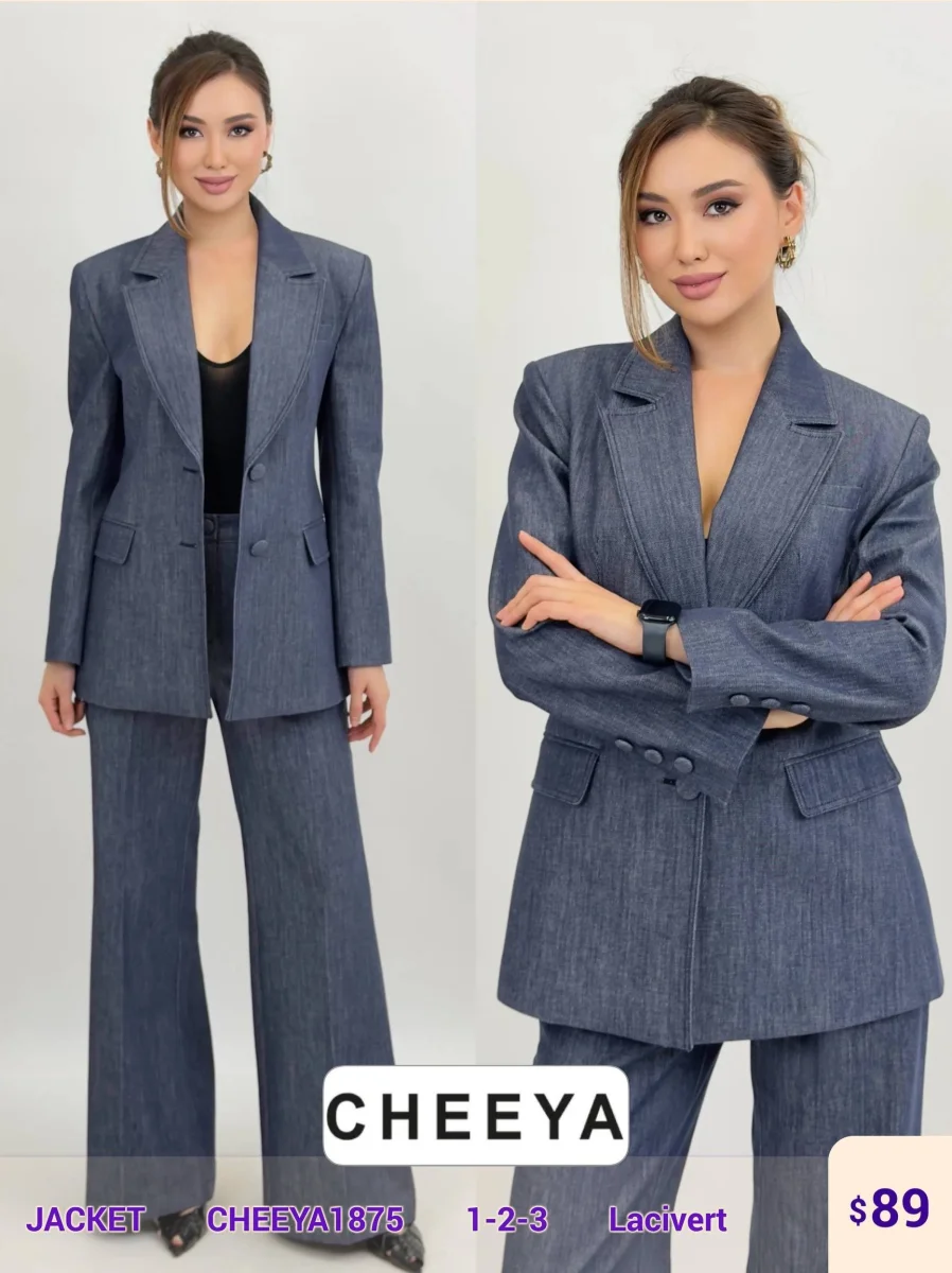 Жакет CHEEYA (Navy, модель CHEEYA1875) оптом