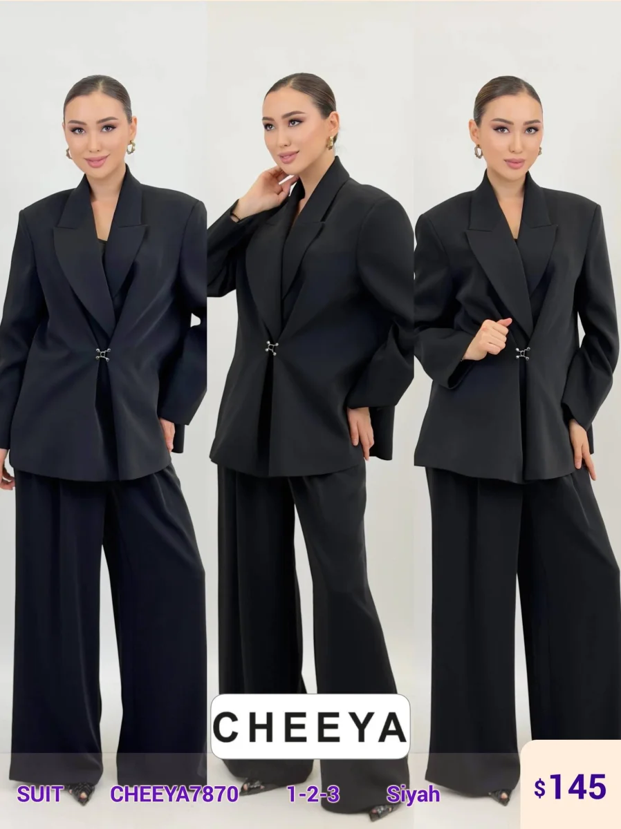 Костюмы и комплекты CHEEYA (Black, модель CHEEYA7870) оптом