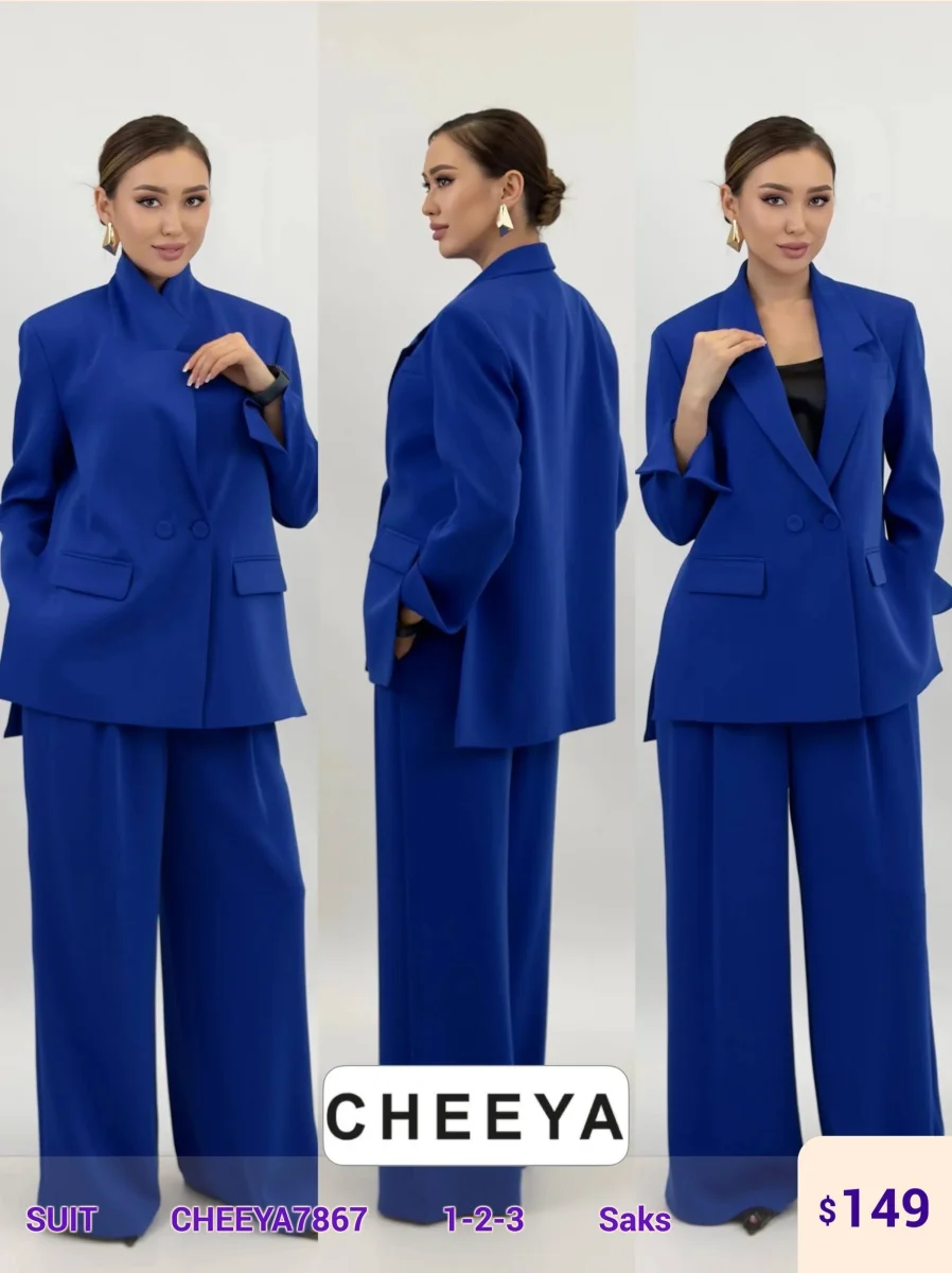 Костюмы и комплекты CHEEYA (Blue, модель CHEEYA7867) оптом