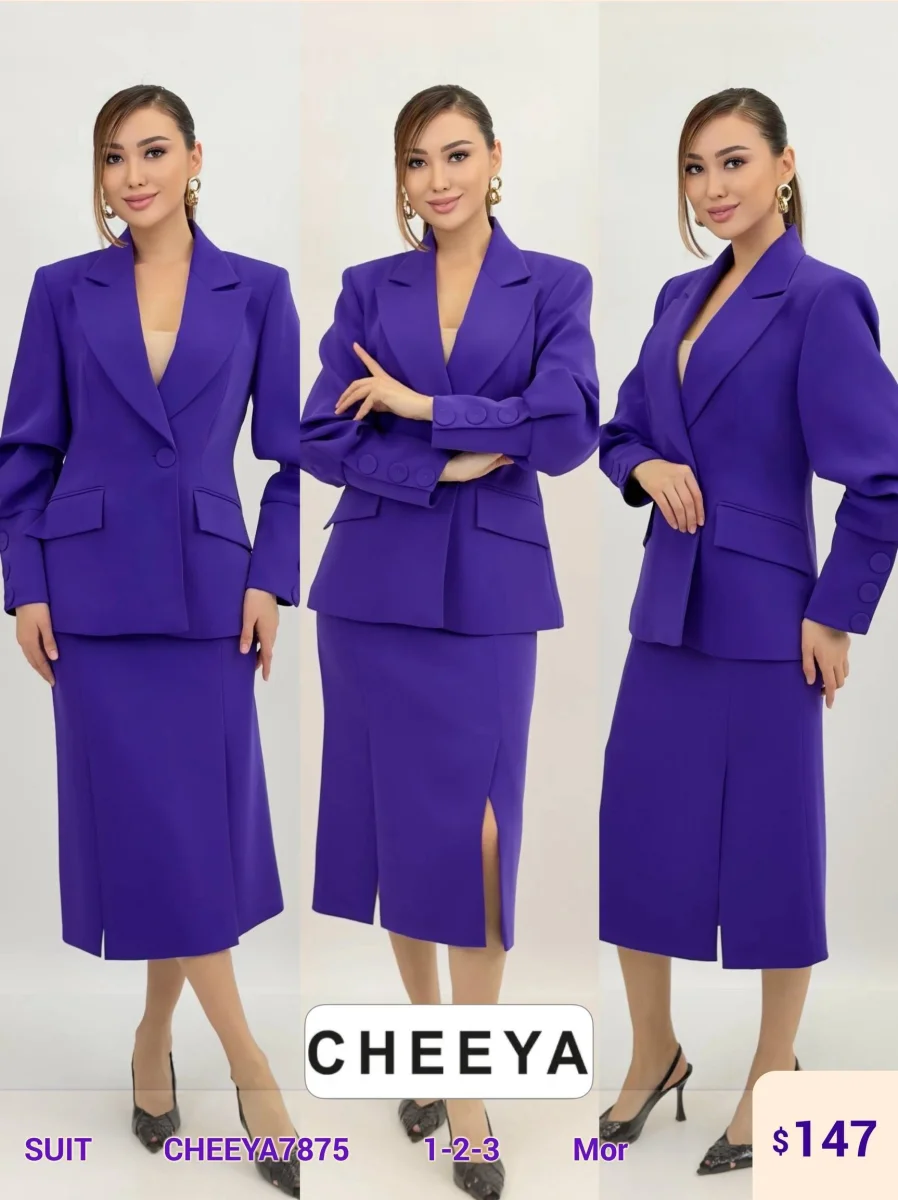 Костюмы и комплекты CHEEYA (Purple, модель CHEEYA7875) оптом