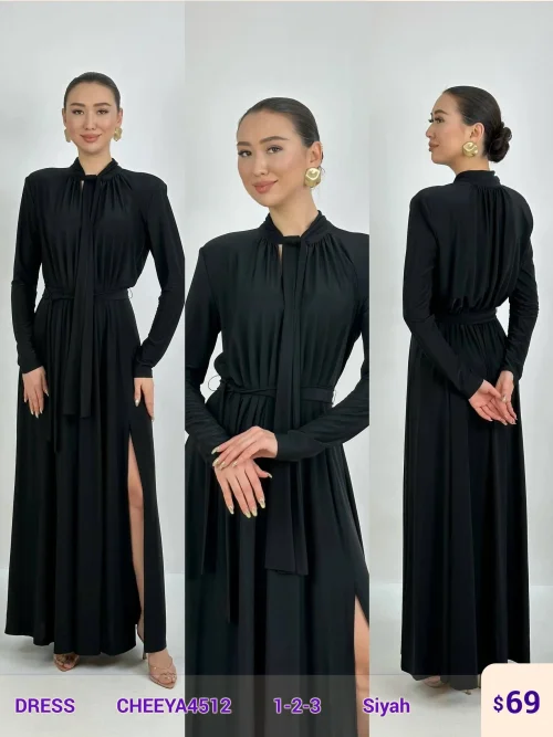 Платье CHEEYA (Black, модель CHEEYA4512) оптом