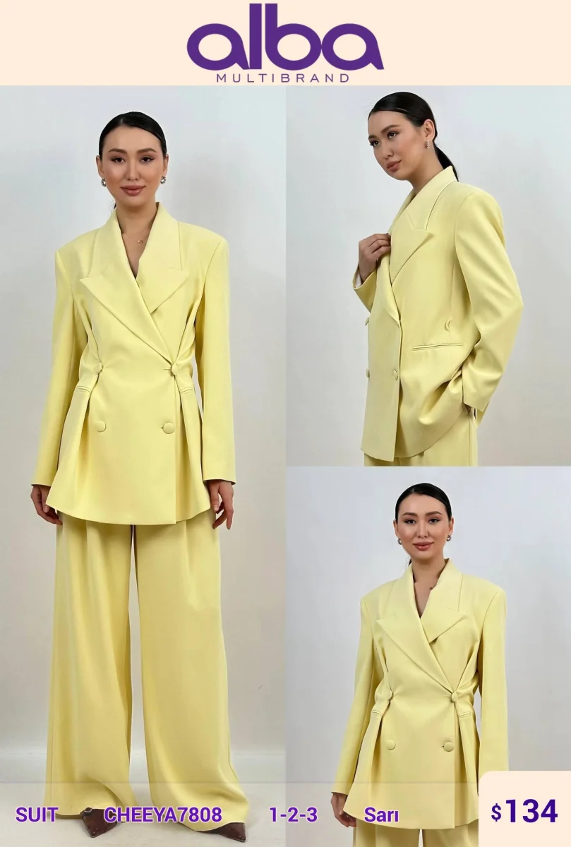 Костюмы и комплекты CHEEYA (Yellow, модель CHEEYA7808) оптом