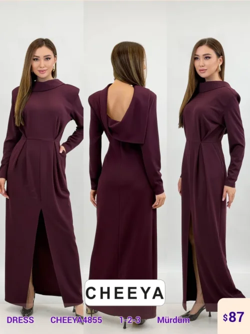 Платье CHEEYA (Purple, модель CHEEYA4855) оптом