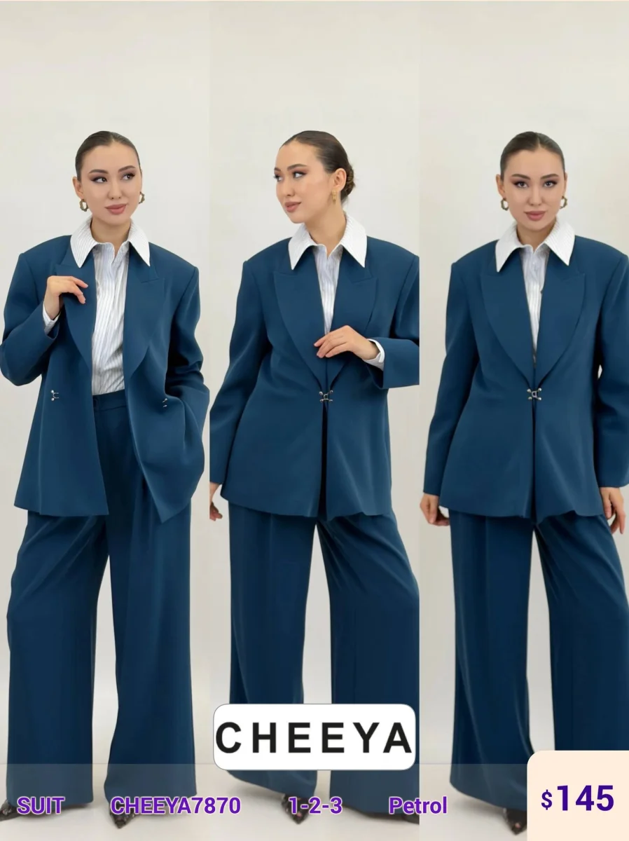 Костюмы и комплекты CHEEYA (Turquoise, модель CHEEYA7870) оптом