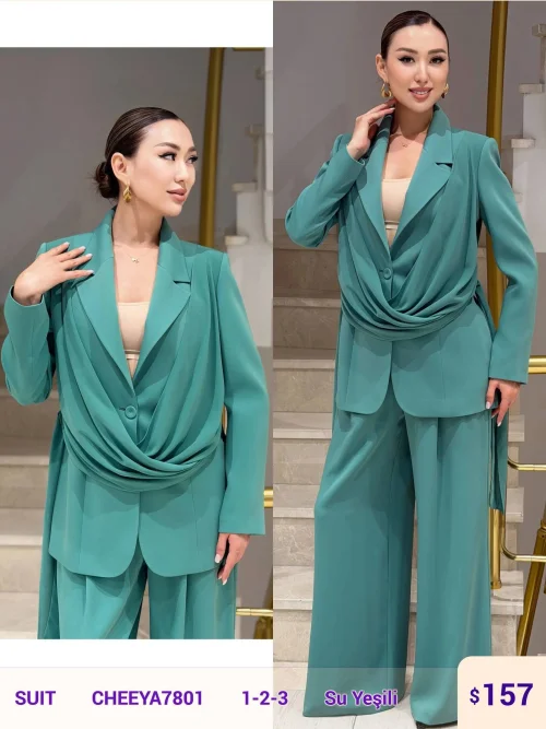 Костюмы и комплекты CHEEYA (Turquoise, модель CHEEYA7801) оптом