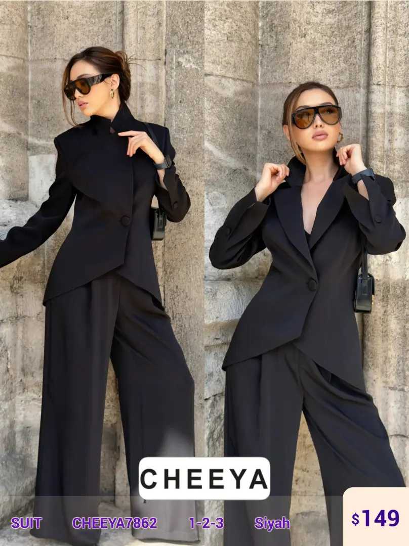 Костюмы и комплекты CHEEYA (Black, модель CHEEYA7862) оптом